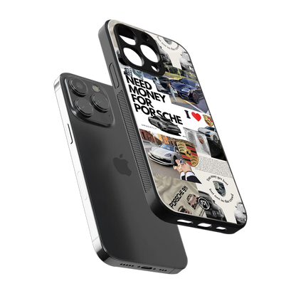 luxe dreams back phone cover | glass case for iphone 15 pro