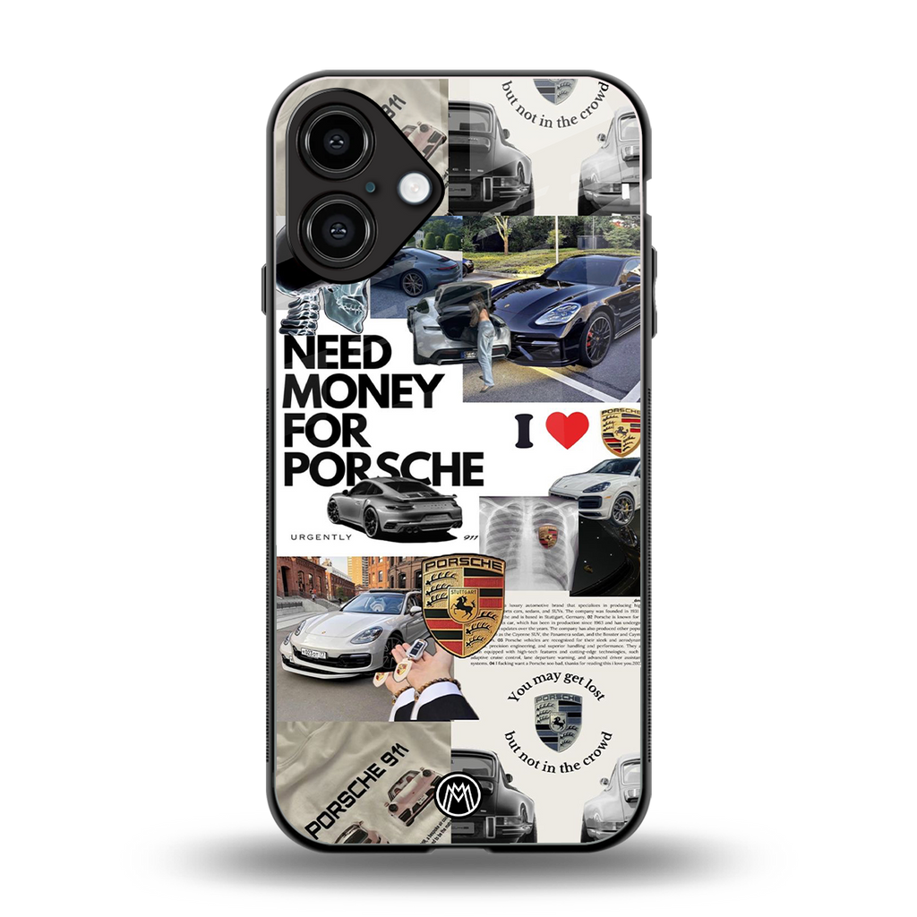 luxe dreams back phone cover | glass case for iphone 16 plus