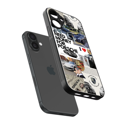 luxe dreams back phone cover | glass case for iphone 16 plus