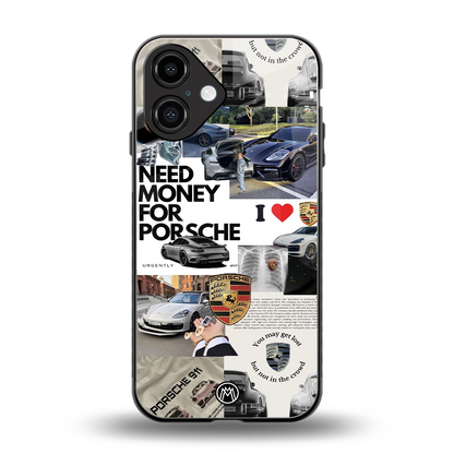 luxe dreams back phone cover | glass case for iphone 16