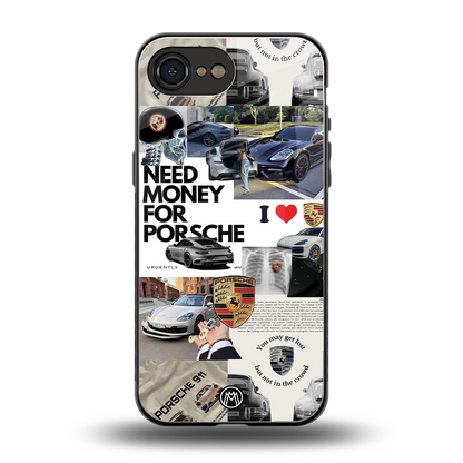 luxe dreams back phone cover | glass case for iphone 16e