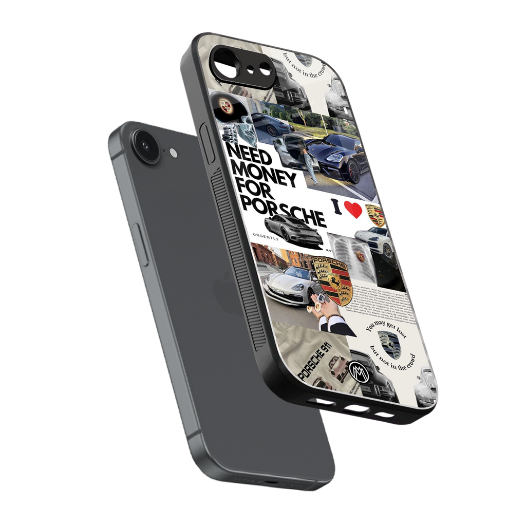 luxe dreams back phone cover | glass case for iphone 16e