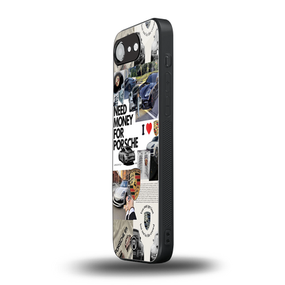 luxe dreams back phone cover | glass case for iphone 16e