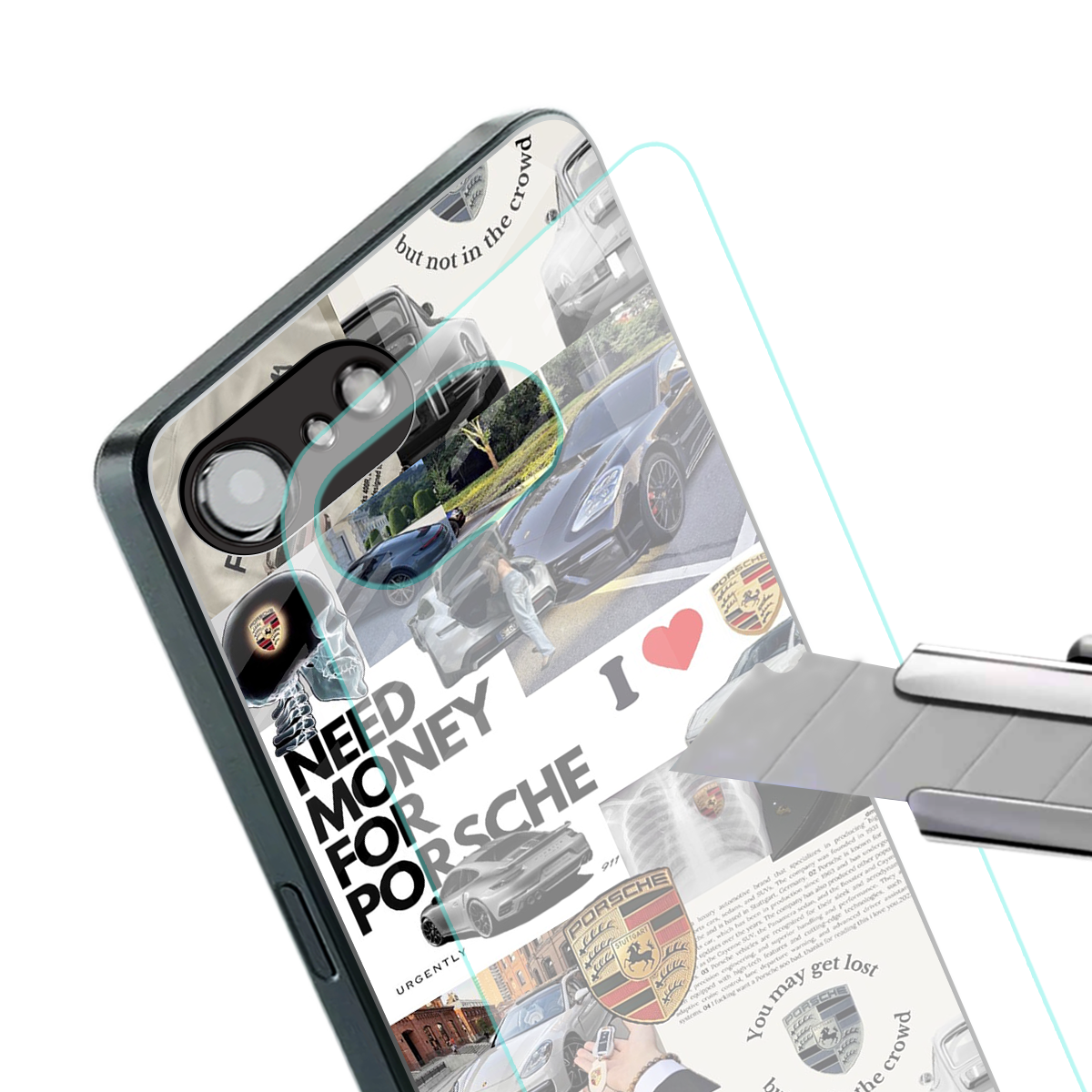 luxe dreams back phone cover | glass case for iphone 16e