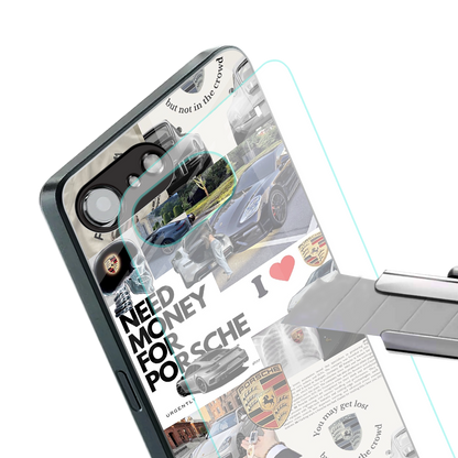 luxe dreams back phone cover | glass case for iphone 16e