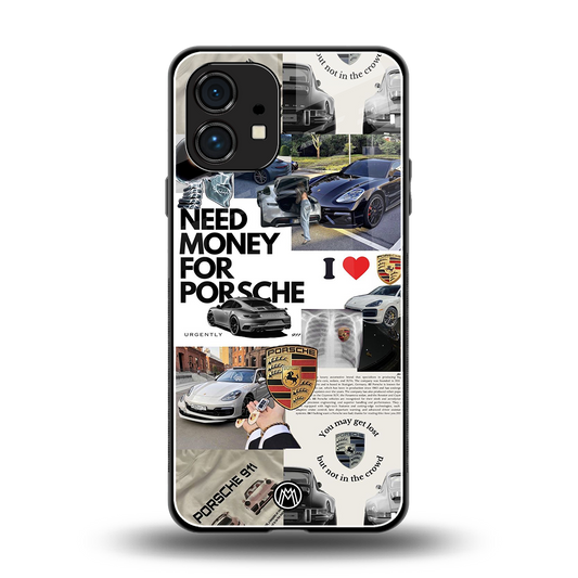 luxe dreams back phone cover | glass case for nothing phone 1
