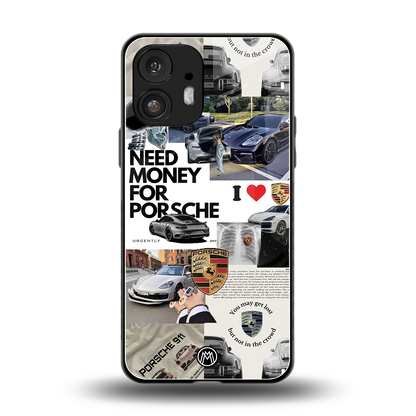 luxe dreams back phone cover | glass case for nothing phone 2