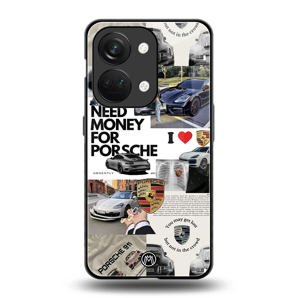 luxe dreams back phone cover | glass case for oneplus nord 3