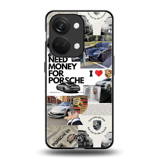 luxe dreams back phone cover | glass case for oneplus nord 3