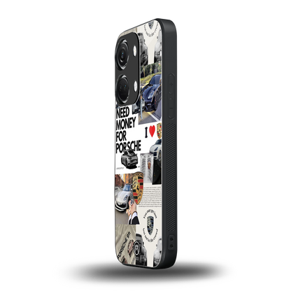 luxe dreams back phone cover | glass case for oneplus nord 3