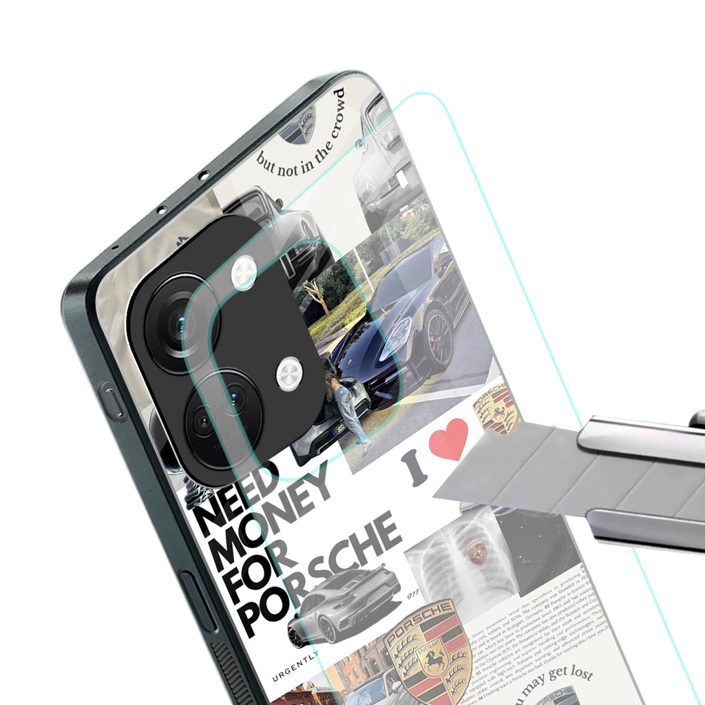 luxe dreams back phone cover | glass case for oneplus nord 3