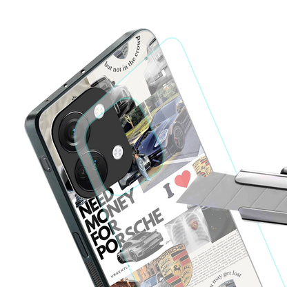 luxe dreams back phone cover | glass case for oneplus nord 3