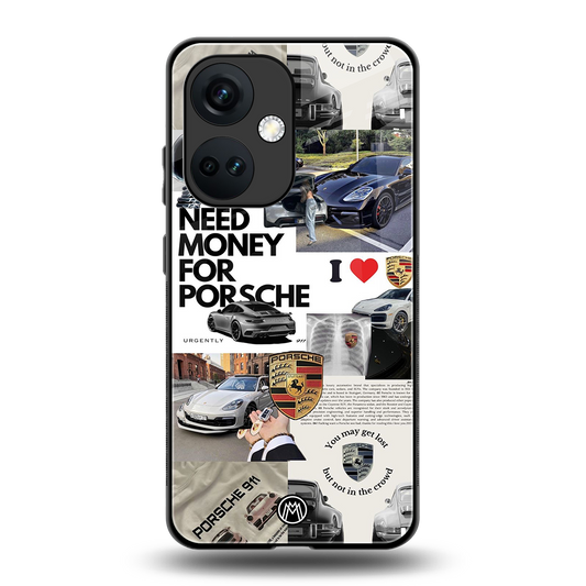 luxe dreams back phone cover | glass case for oneplus nord ce 3