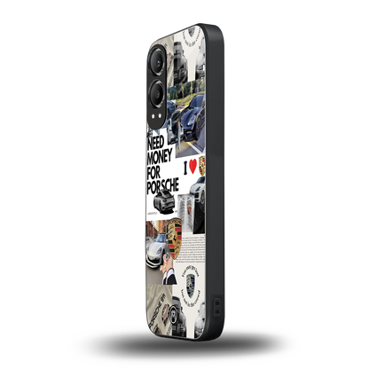 luxe dreams back phone cover | glass case for oneplus nord ce 4 lite