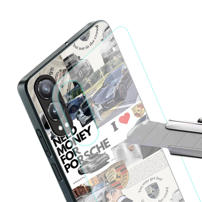 luxe dreams back phone cover | glass case for oneplus nord ce 4 lite