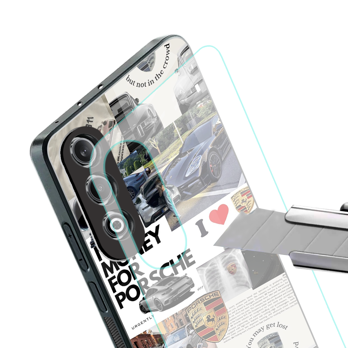 luxe dreams back phone cover | glass case for oneplus nord ce 4