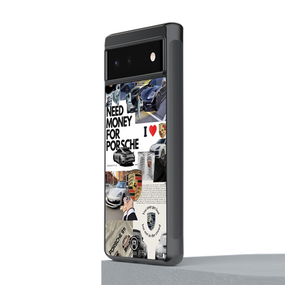 luxe dreams back phone cover | glass case for Google Pixel 6A
