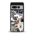 luxe dreams back phone cover | glass case for google pixel 7 pro