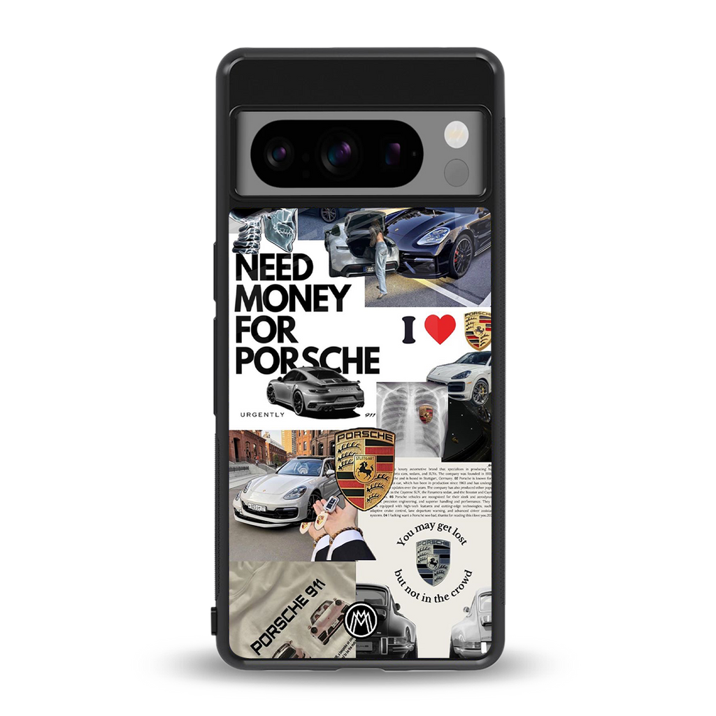 luxe dreams back phone cover | glass case for google pixel 8 pro
