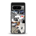 luxe dreams back phone cover | glass case for google pixel 8 pro
