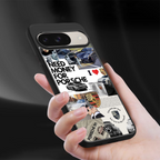 luxe dreams back phone cover | glass case for google pixel 9