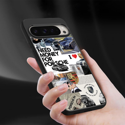 luxe dreams back phone cover | glass case for google pixel 9 pro