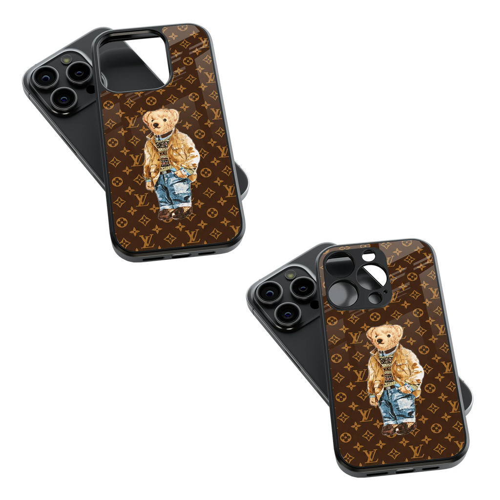 Trendy Glass Back Mobile Case for iPhone, Samsung, Redmi, OnePlus, Google Pixel, Motorola