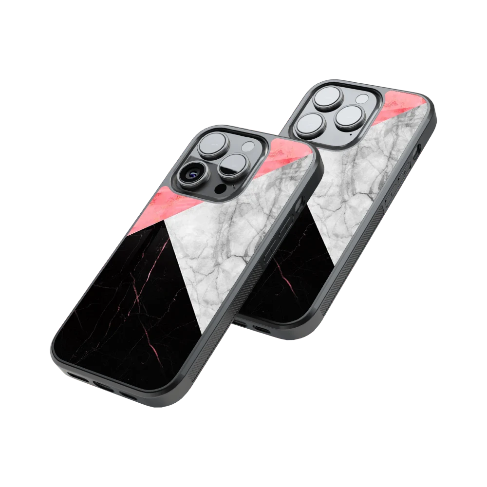 Protective Glass Back Phone Case Compatible with iPhone, Samsung, OnePlus, Pixel & More