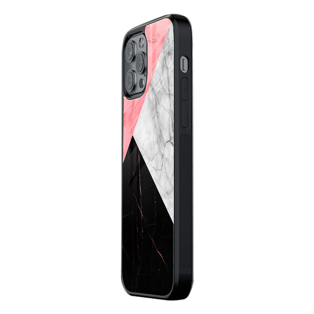 Slim Glass Back Phone Case for Multiple Brands iPhone, Samsung, Redmi, OnePlus, Oppo, Vivo