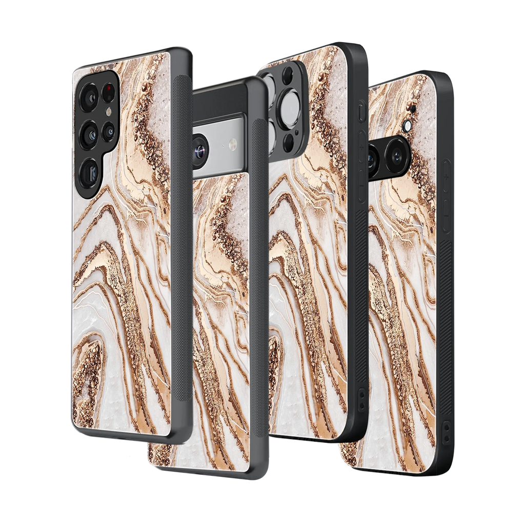 Stylish Glass Back Case for All Smartphones iPhone, Samsung, OnePlus, Pixel, Redmi, Oppo, Vivo, Motorola