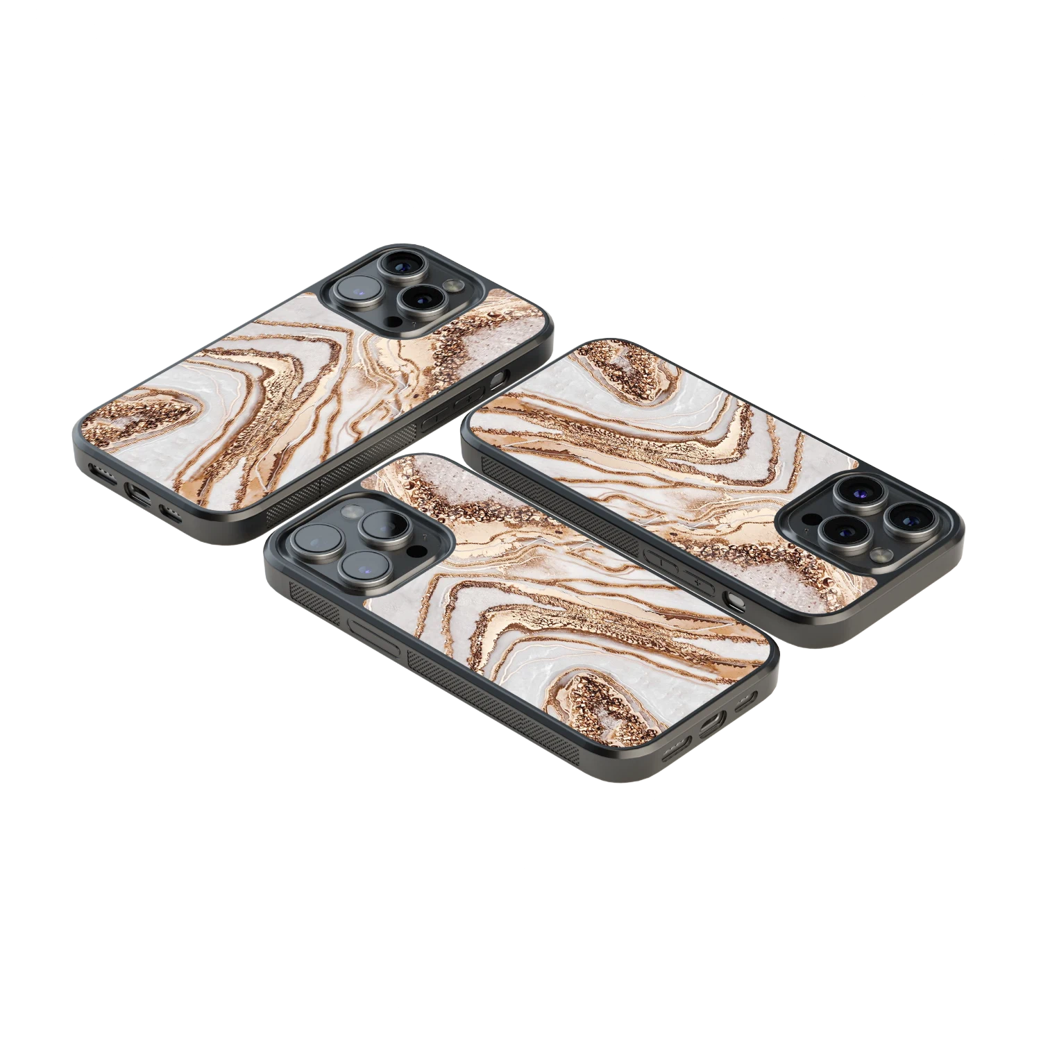 Luxury Glass Back Mobile Cover for iPhone, Samsung Galaxy, OnePlus, Pixel, Redmi & More