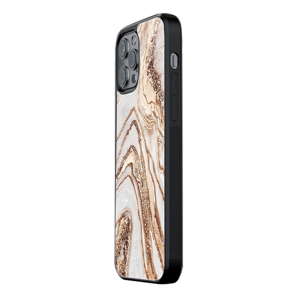 Slim Glass Back Phone Case for Multiple Brands iPhone, Samsung, Redmi, OnePlus, Oppo, Vivo