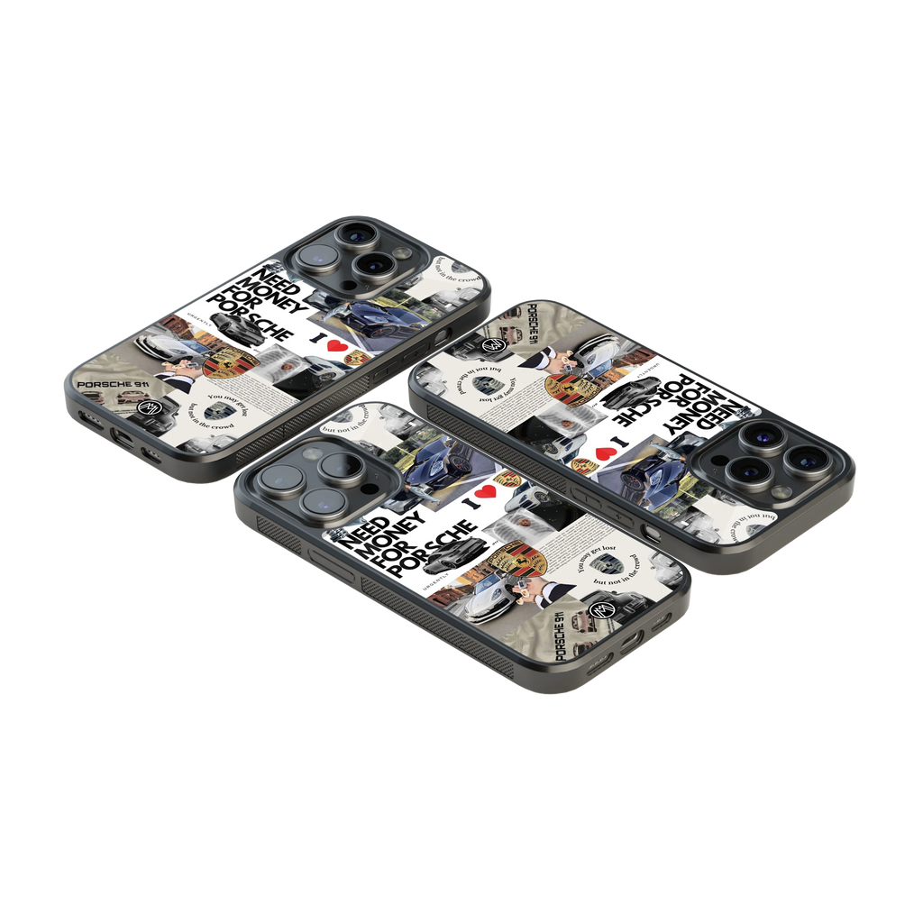 Luxury Glass Back Mobile Cover for iPhone, Samsung Galaxy, OnePlus, Pixel, Redmi & More