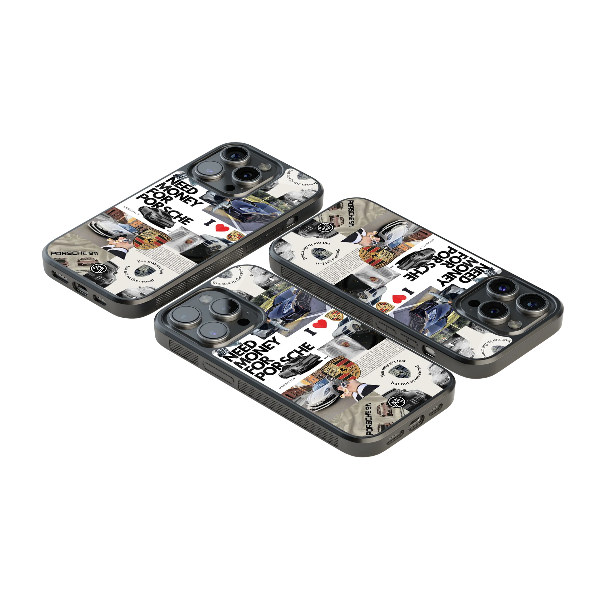 Luxury Glass Back Mobile Cover for iPhone, Samsung Galaxy, OnePlus, Pixel, Redmi & More
