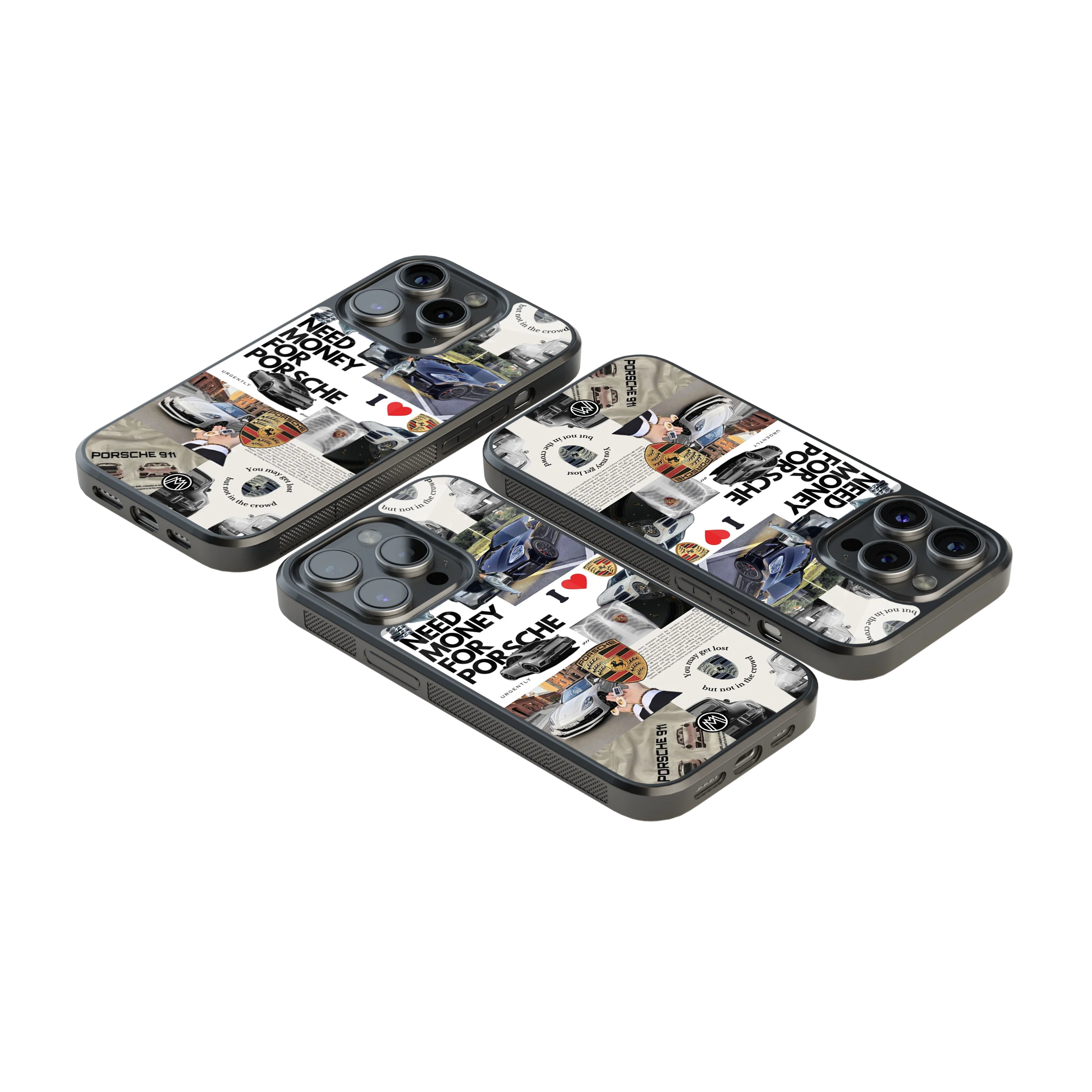 Luxury Glass Back Mobile Cover for iPhone, Samsung Galaxy, OnePlus, Pixel, Redmi & More