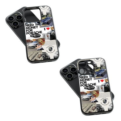 Trendy Glass Back Mobile Case for iPhone, Samsung, Redmi, OnePlus, Google Pixel, Motorola