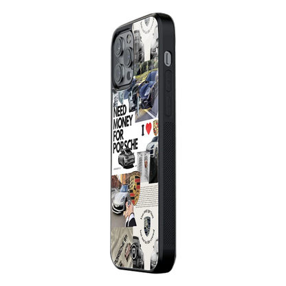 Slim Glass Back Phone Case for Multiple Brands – iPhone, Samsung, Redmi, OnePlus, Oppo, Vivo