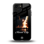 maad city back phone cover | glass case for iphone 13 mini