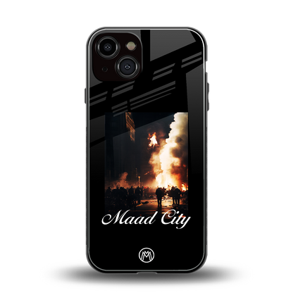 maad city back phone cover | glass case for iphone 13