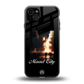 maad city back phone cover | glass case for iphone 15 plus