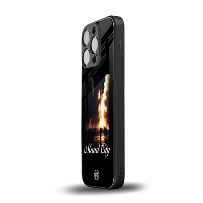 maad city back phone cover | glass case for iphone 14 pro