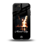 maad city back phone cover | glass case for iphone 15