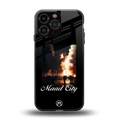 maad city back phone cover | glass case for iphone 16 pro max