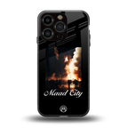 maad city back phone cover | glass case for iphone 16 pro