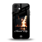 maad city back phone cover | glass case for iphone 16