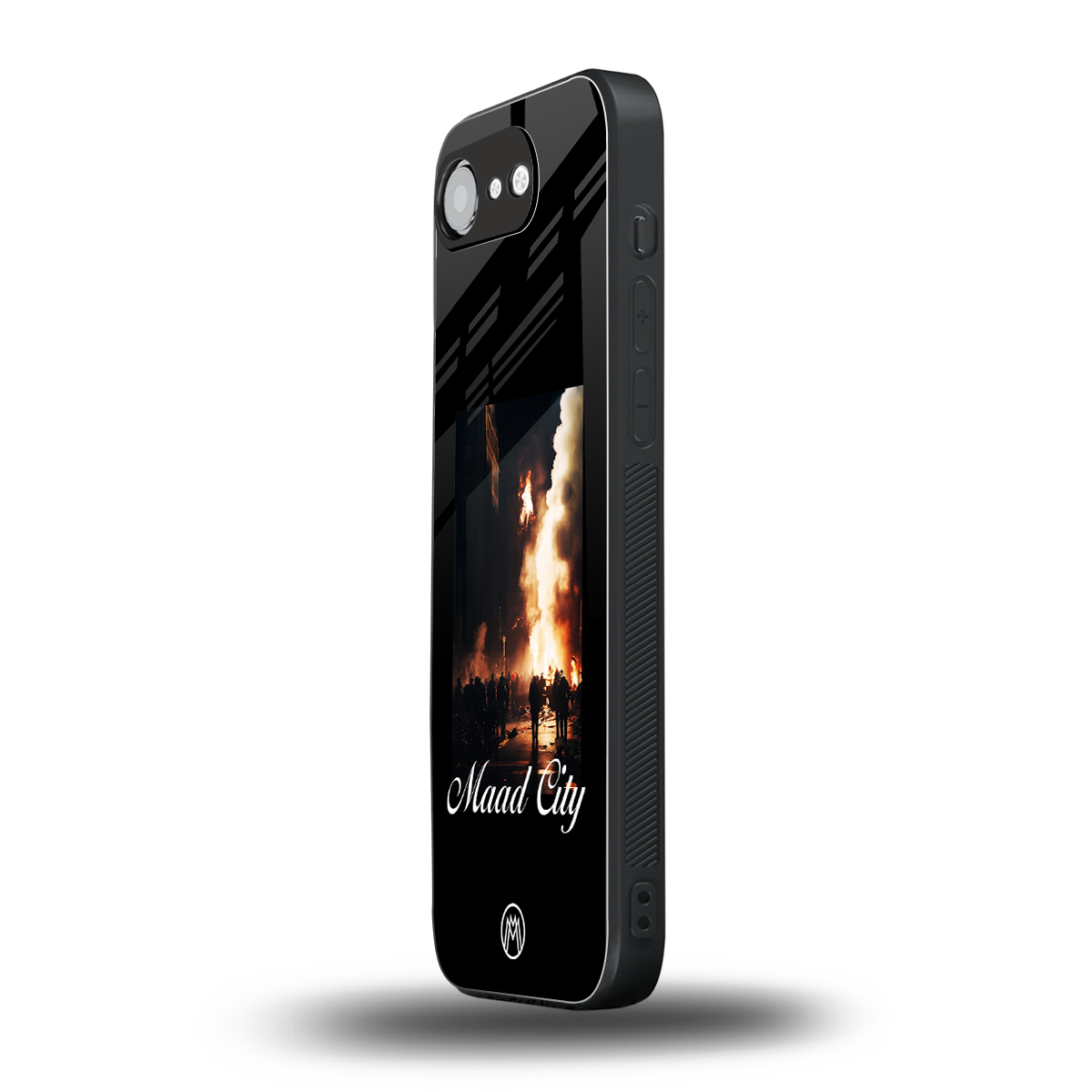 maad city back phone cover | glass case for iphone 16e
