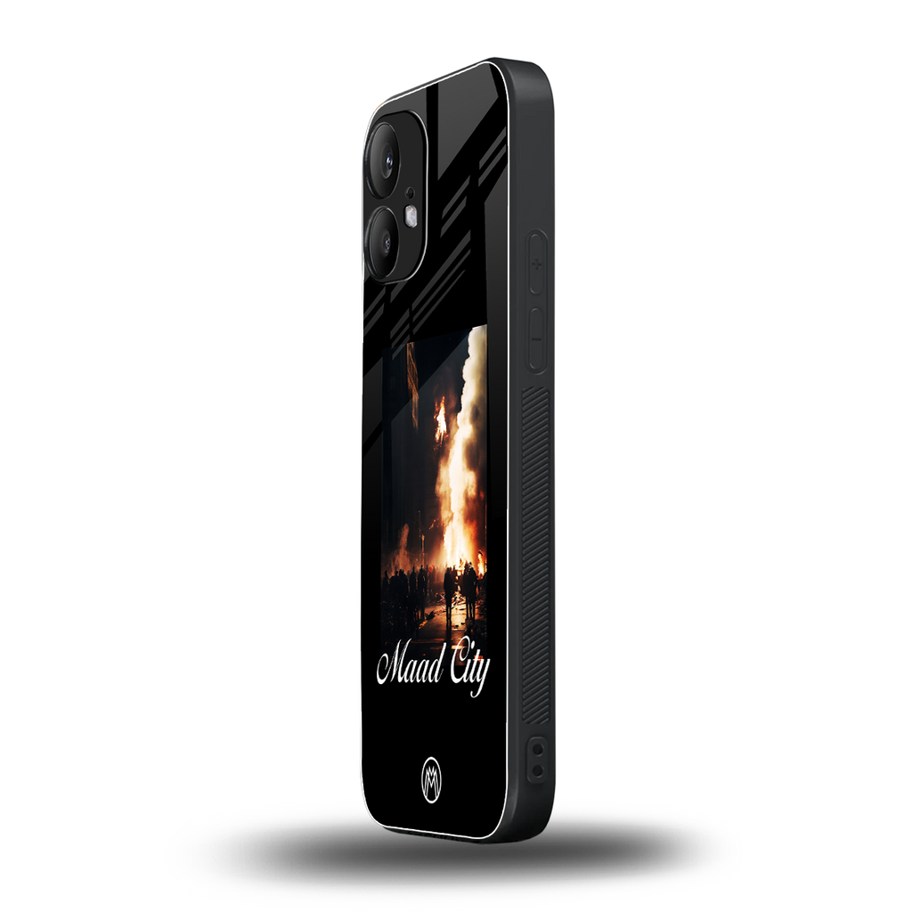 maad city back phone cover | glass case for nothing phone 2
