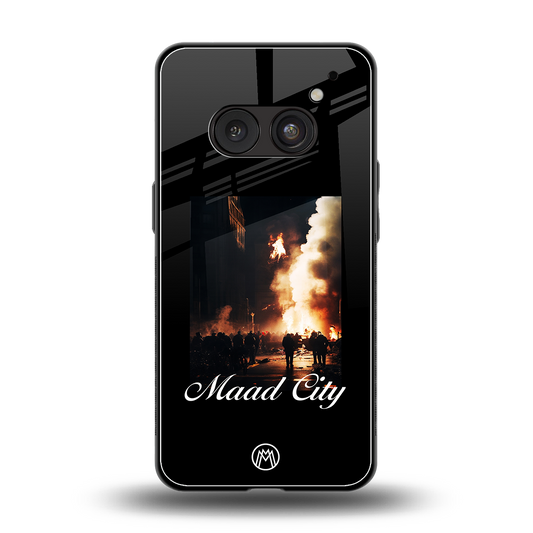 maad city back phone cover | glass case for nothing phone 2a