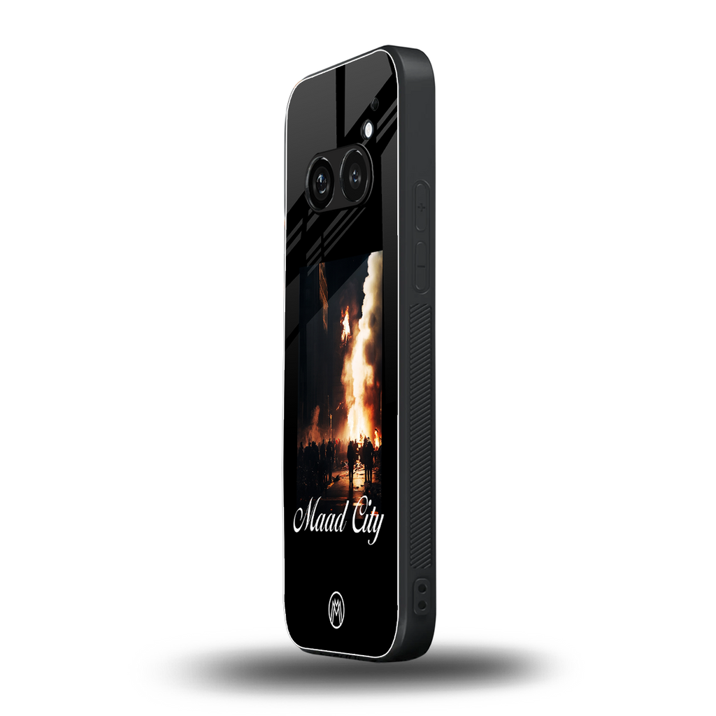 maad city back phone cover | glass case for nothing phone 2a