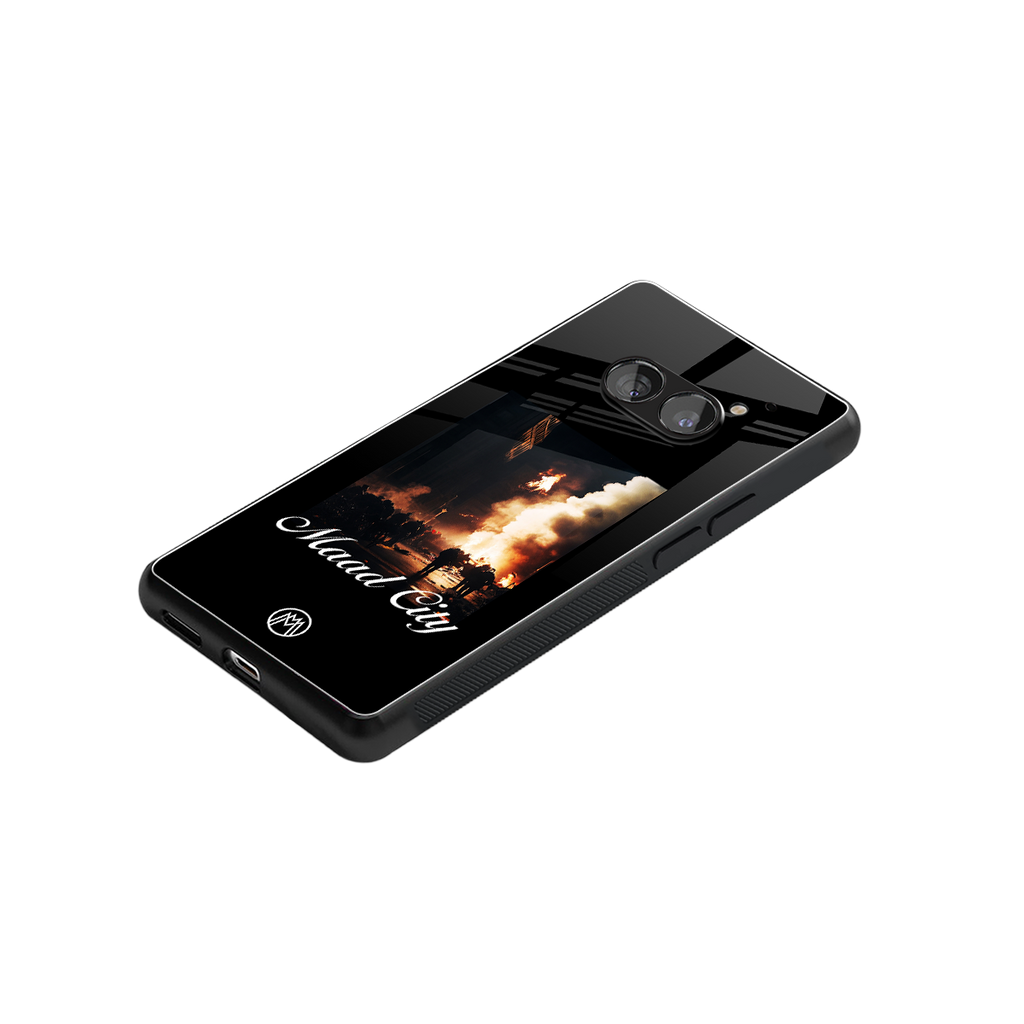 maad city back phone cover | glass case for nothing phone 2a